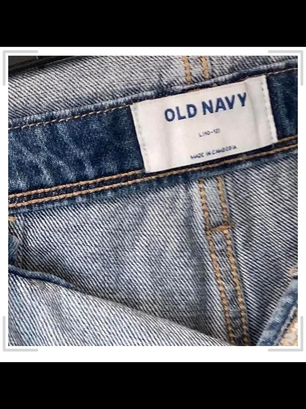 Pre-owned Old Navy Denim Short Overalls in Blue